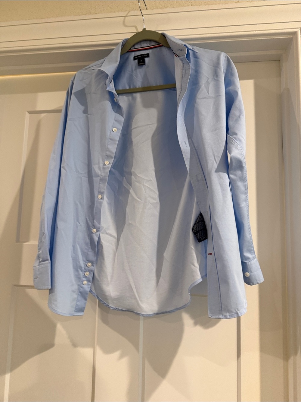 Tommy Hilfiger Light Blue Button-Down Shirt